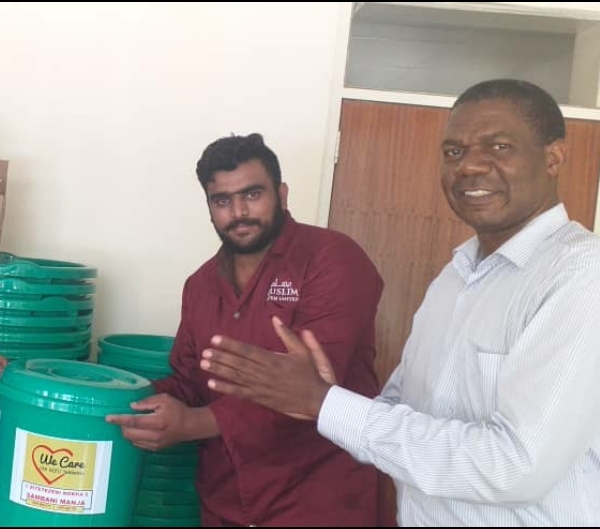 Muslim Youth United Donates Sanitary Products to Queens Elizabeth Central Hospital