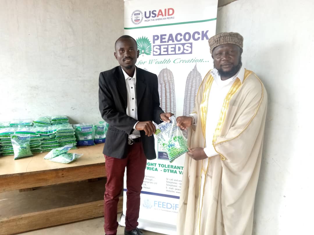 MAM Receives Seeds Worth MK4 Million From Peacock Seed Company