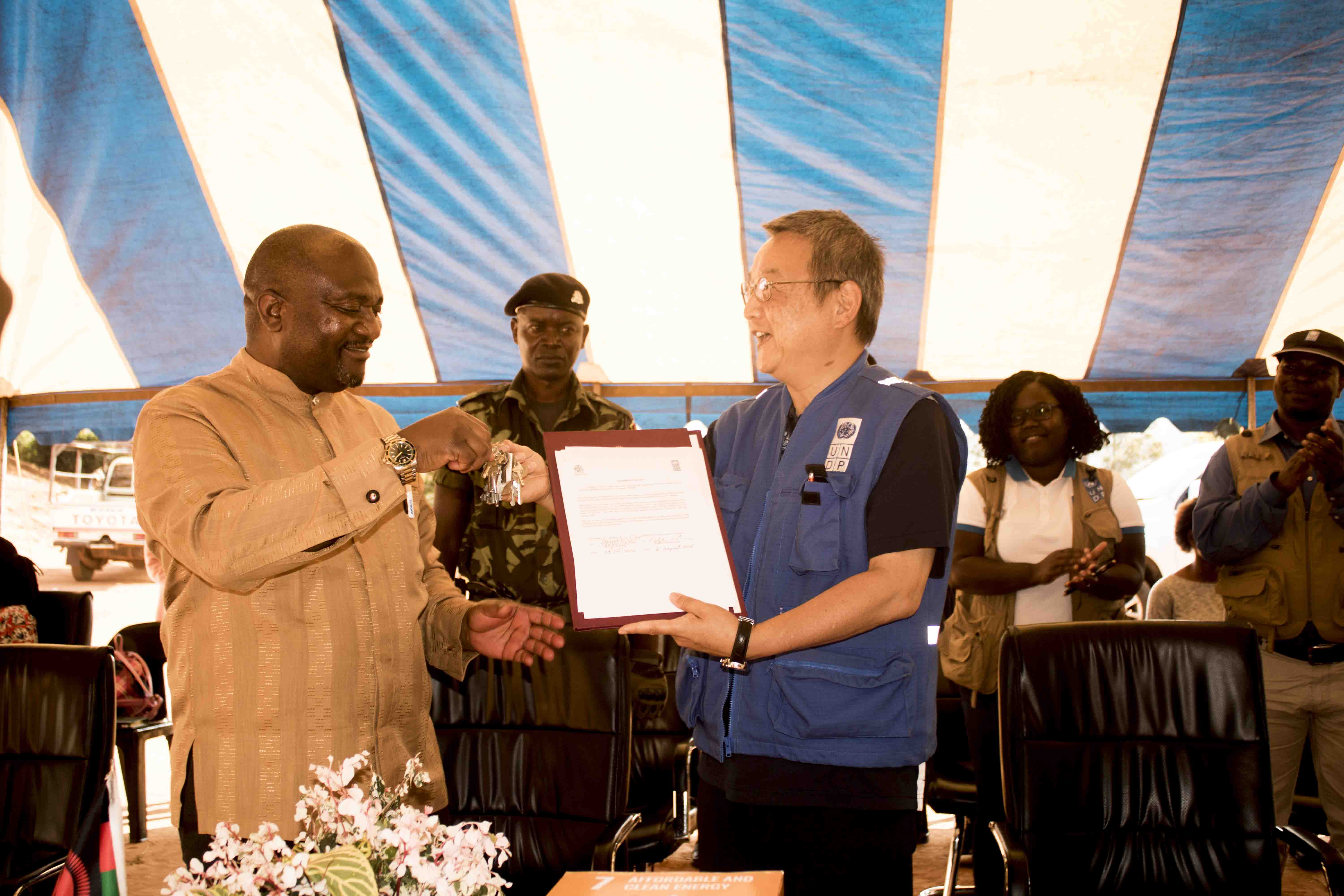 UNDP Hands Over MEGA Mini Grid to Malawi Government