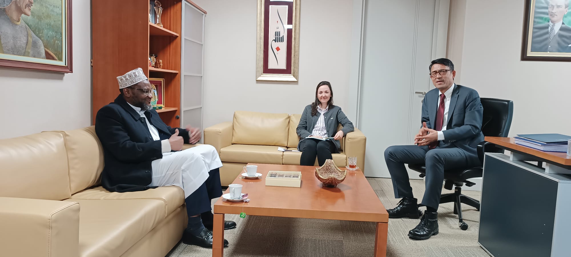 MAM Chairman Sheikh Muhammad Meets Development Partners in Turkey