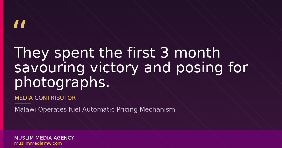 Malawi Operates fuel Automatic Pricing Mechanism
