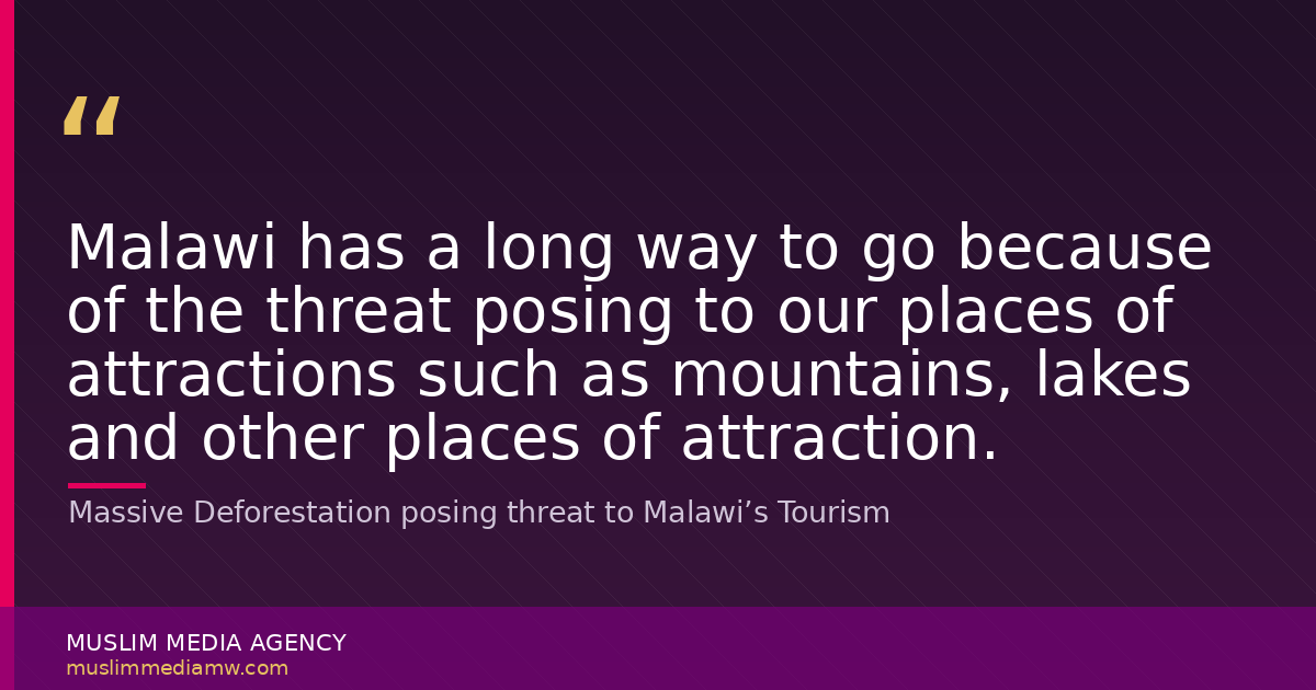 Massive Deforestation posing threat to Malawi’s Tourism